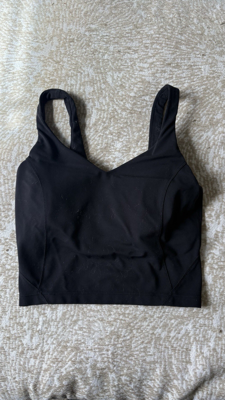 Lululemon Black Stretch Athletic Basic Tank Top S… - image 3