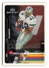 1999 Upper Deck MVP Chris Warren #56 Dallas Cowboys