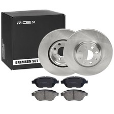 RIDEX Bremsenset Vorne Bremsscheiben Beläge für OPEL Corsa D Schrägheck (S07)