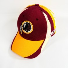 Vintage Washington Redskins Reebok NFL Equipment Stretch Fit Hat OSFA Cap