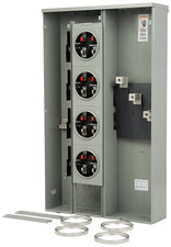 Siemens WP4412 Meter Socket 4-Gang 400A 225 Amp RING-TYPE