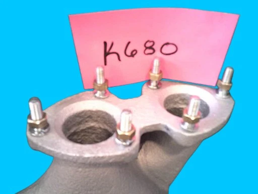 MG ВОССТАНОВЛЕННЫЙ - оригинальный выпускной коллектор - MGB 1962 - 1980 K680 - Изображение 3 из 4