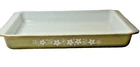 Pyrex #933 Crazy Daisy Spring Blossom Vintage Green Lasagna Casserole Pan 13x9x2
