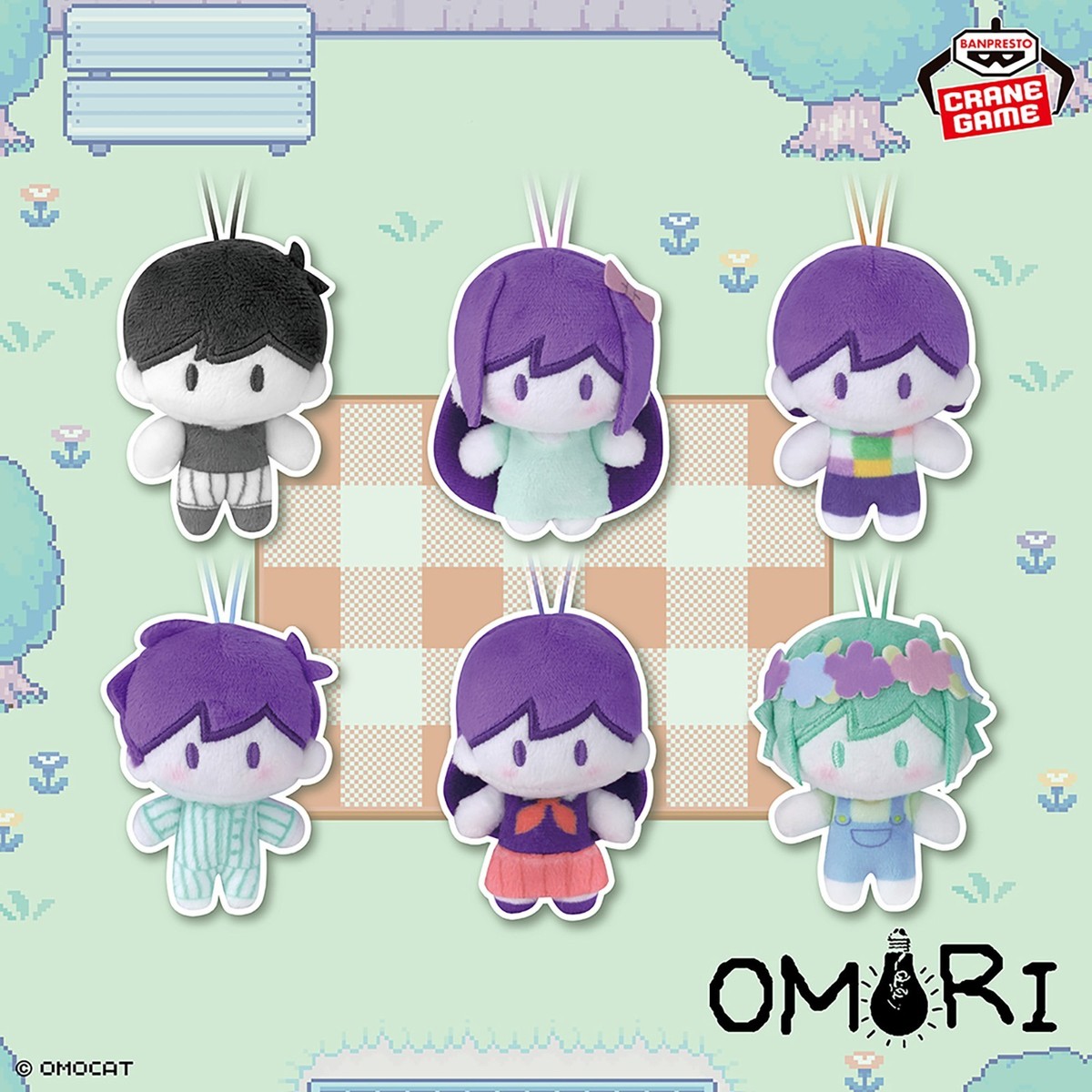 OMORI Together with Friends Plush Headspace Complete Set of 6
