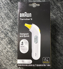 Braun ThermoScan 3 IRT3030 Digital Infrared Ear Thermometer 1-Second