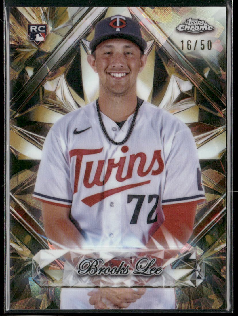 Brooks Lee Sapphire Selections Gold #/50 2025 Topps Chrome Sapphire