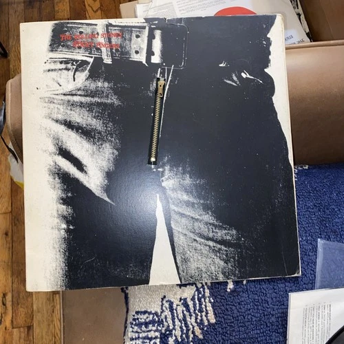 The Rolling Stones - Sticky Fingers  1971 1st Pressing Sonic LESLEY GORE ESTATE