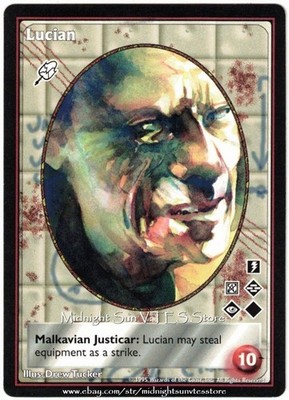 Lucian Malkavian Vampire: The Eternal Struggle V:TES VTES Vampire CCG