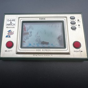 Nintendo Game & Watch Popeye PP-23 Wide Screen Vintage Working w/ Serial No.
