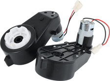 2 Pcs Kids Ride on Car Gearbox 550 12V Motor 35000RPM, Electric Motor Gearbox Mo