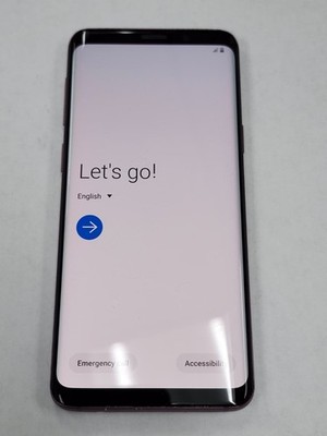 DEFECTIVE - Samsung Galaxy S9 - Purple - 64 GB - GSM Unlocked - SM-G960U - 12594