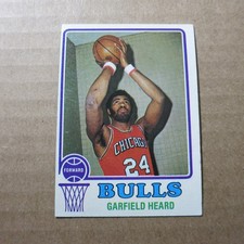 Garfield Heard 1973-74 Topps #99 Chicago Bulls U Oklahoma FREE POSTAGE