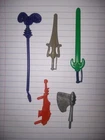Vintage Masters of the Universe weapon lot original accessories He-man sword