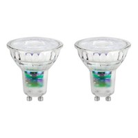 Spectrum GU10 Led-Spot 2,5W 460Lm 3000K Warmweiß 2 StüCk