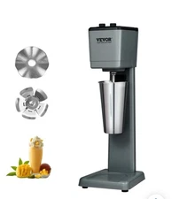 VEVOR Milkshake Maker Machine, 375W Commercial Milk Shake Maker Mixer, Single He