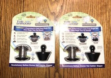 2x TubShroom Ultra Stainless Strainer Plus StopShroom Plug Combo for Tub Drain