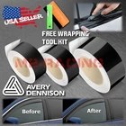 Avery Dennison Gloss Matte Satin Blackout Vehicle Vinyl Wrap Chrome Delete1 Trim