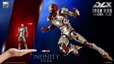 Infinity Saga Iron Man Mk 42 Dlx Af Action Figure Threezero | eBay