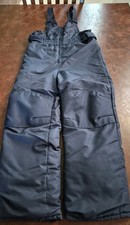 Cat  Jack Solid Blue Basic One Piece Snow Bibs Kids Size 6