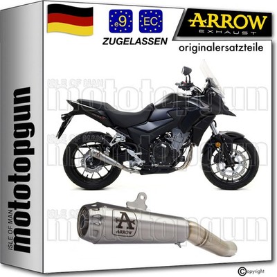 ARROW AUSPUFF ZUGELASSEN PRO-RACE NICHROM HONDA CB 500 X 2019 19 2020 20