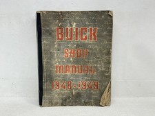 1948 Buick Series 40-50-70 1949 Buick Series 50-70 Original Shop Manual