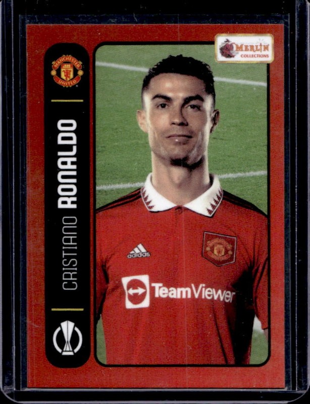 2022-23 Topps Merlin Heritage 98 Cristiano Ronaldo #80 Man U
