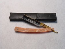 Vintage Model 199 TORREY Co STRAIGHT EDGE RAZOR WORCESTER MA Rare & Beautiful