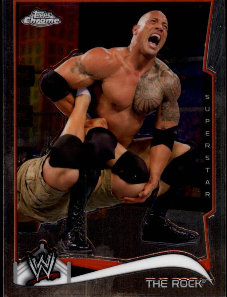 2014 Topps Chrome WWE #40 The Rock - WWE