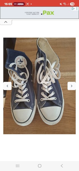 Converse All Star Wurde Nur Einmal Getragen 