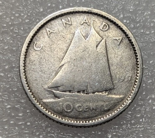 1937 10 Cents Canada King George VI. #111