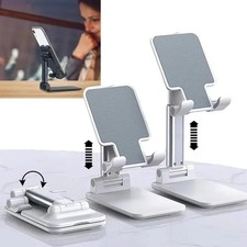 Foldable Adjustable Phone and Tablet Stand Desktop Holder for Desk