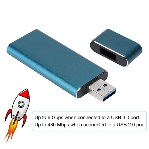 6019-RTK USB 3.0 To NGFF M.2 B-Key U Disk Type Direct Insertion Hard Disk Box FY - Afbeelding 7 van 12
