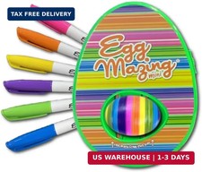 EggMazing Easter Egg Mini Decorator Kit Arts and Crafts Set - Includes Egg Decor