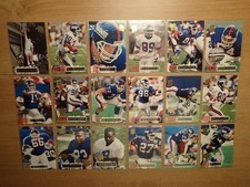 New York Giants Team Set-1994 STADIUM CLUB SUPER BOWL-18 Cards /$33 eBay Value