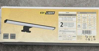 Edi Light Spiegel- oder Schrankleuchte Model 55649 LEU-LED00S600 Schwarz