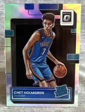 Panini 2022-23 Donruss Optic Rated Rookie Chet Holmgren Holo Prizm #208 Thunder