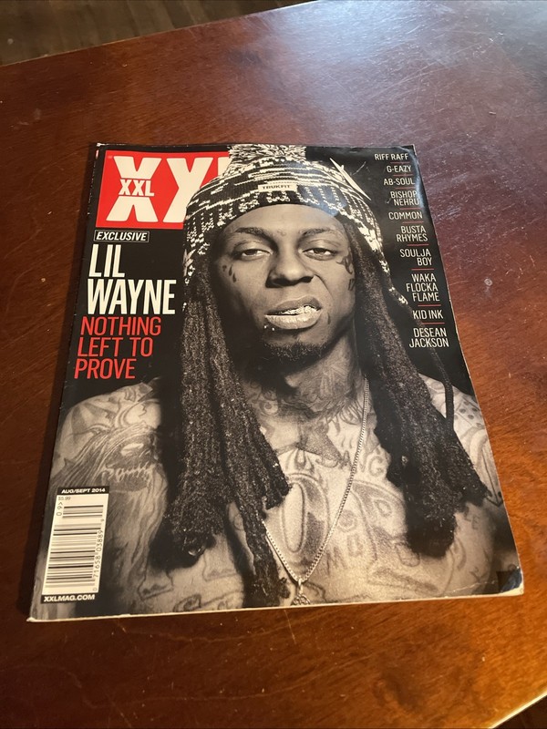 XXL Magazine August/ September 2014 Lil Wayne  Cover G Eazy Ab Soul Bishop Nehru