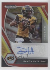2021 Panini Prizm Draft Picks Red 107/199 Damon Hazelton Jr #DPA-DHA Auto 0i7z