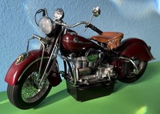 FRANKLIN MINT 1942 442 INDIAN MOTORCYCLE - Pr...