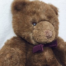 VTG GUND Brown Teddy Bear Chocolate Truffle 2152 Collectors Classics Ltd Edition