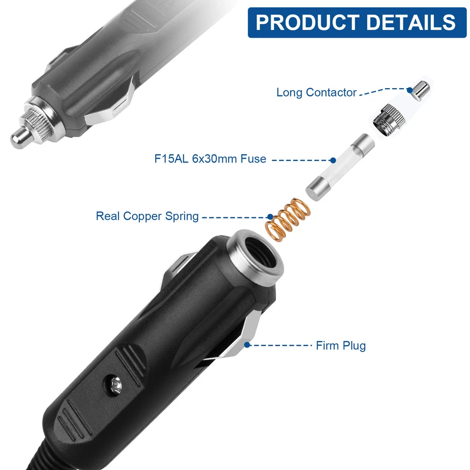 Carregador de carro laptop USB-C para Lenovo Thinkpad E585 E590 E470 E490 L480 L390 T590 - Imagem 3 de 4