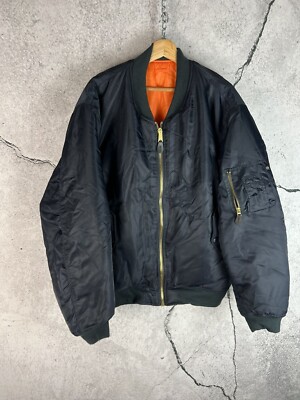 ジャケット・アウター 90s MA-1 flight military bomber jacket Vintage 90s OFFROAD MA-1 US Army Us Air Forces Flight Bomber