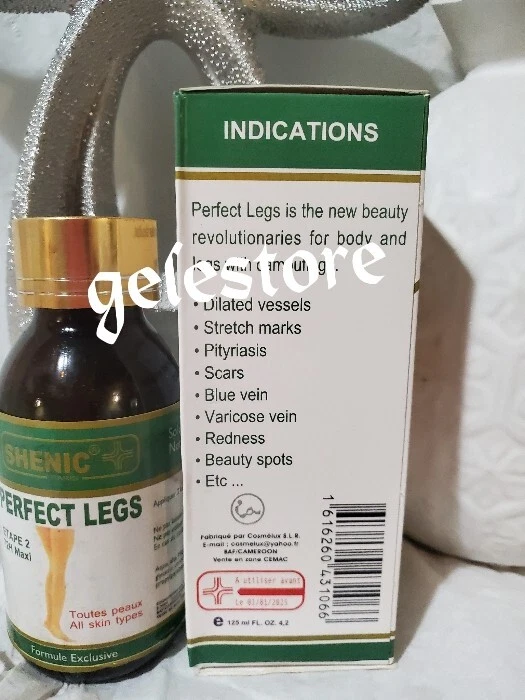 SHENIC EXCLUSIVE FORMULAR stage2 perfect legs Green Color. 72H 125mlx1 Authentic - Image 3 of 3