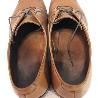 Allen Edmonds Flatiron Derby Oxfords Perforated Walnut Men  display picture 3