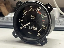Mooney Aircraft Tachometer p/n 660011-1 - Used, as removed