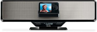 Philips DC950/12 Dockingstation Schwarz Lautsprecher Radio Tuner GoGear