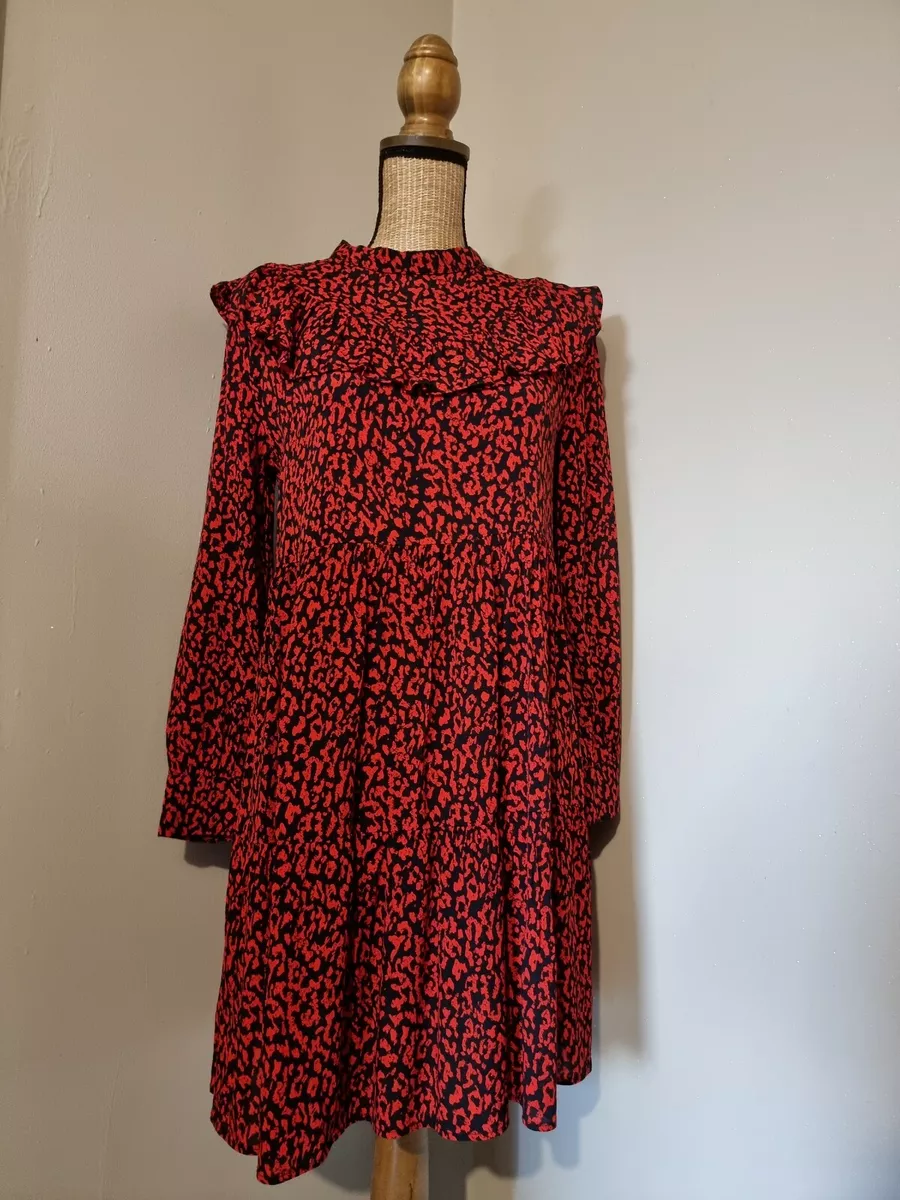Zara robe rouge et clearance noir