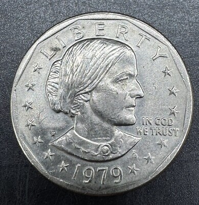 1979 Susan B Anthony Liberty P FG-Frank Gasparro ONE DOLLAR U.S.