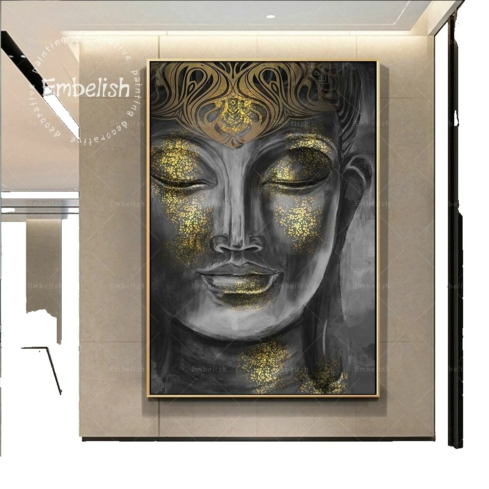 Pósters de decoración para el hogar moderno Buda