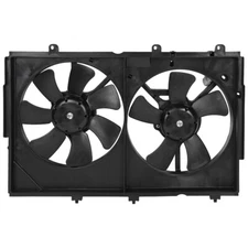 Radiator Condenser Cooling Fan Assembly For 2003-2006 Mitsubishi Outlander 2.4L